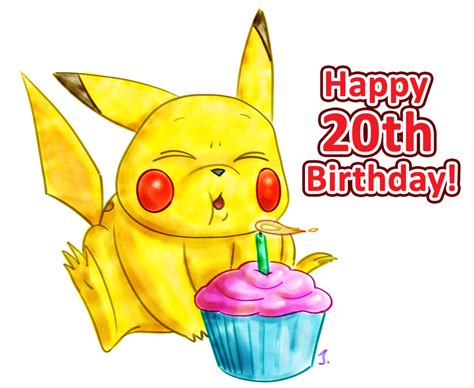 Happy 20th Birthday Pokemon — Weasyl