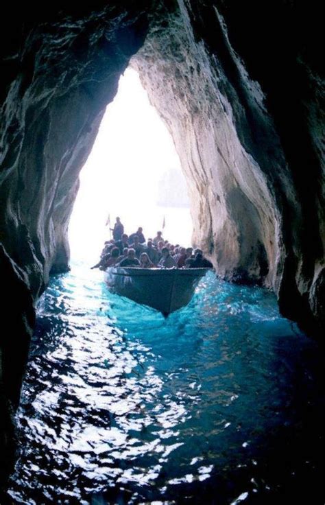 The Amazing World The Blue Grotto Capri Italy