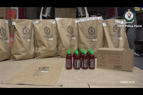 Australian Police Find More Than 200 Million Of Meth Inside Sriracha