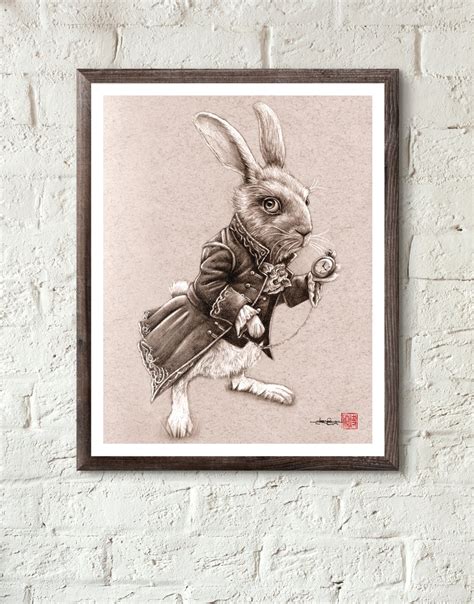 White Rabbit From Tim Burtons Alice In Wonderland