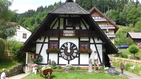 Worlds Biggest Cuckoo Clock Triberg Black Forest July 2014 Youtube