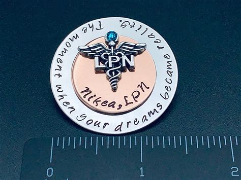 Personalized Pin For Rn Nurses Nursing Student Nursing Etsy