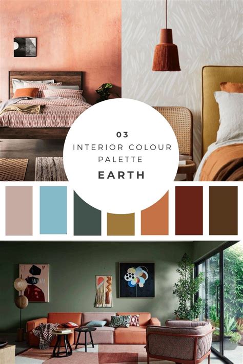 Interior Colour Palette Earth Warm Living Room Colors Color Palette