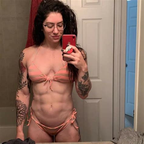 Muscular Hot Babe In Bikini Selfies Ortega69