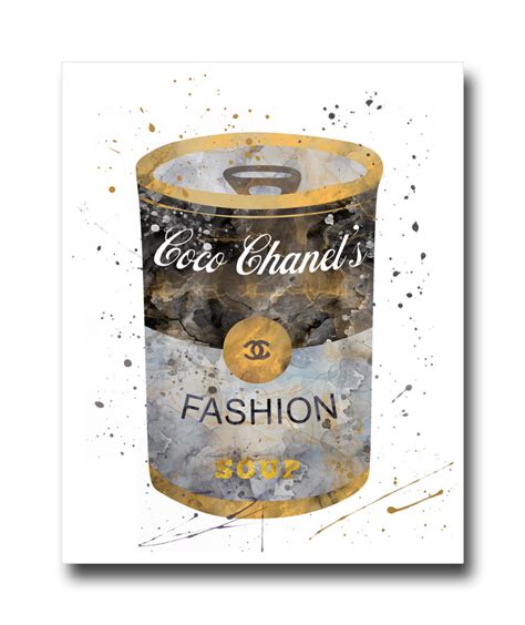 Постер Баночка Coco Chanels A4 купить за 2000 руб в интернет