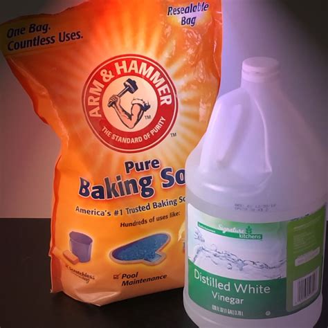 I'm always a bit sceptical on recipes that are using both baking soda and vinegar mixed together (they would cancel each other out?), except when cleaning clogged drains. Baking Soda And Vinegar Love
