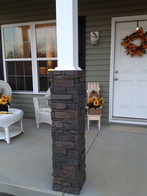 Outdoor Columns Exterior Pillar Designs Genstone