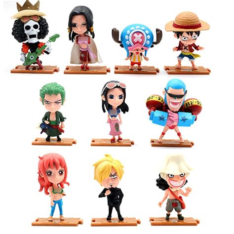 One Piece Chibi Figures Luffysanjizoro Free Shipping