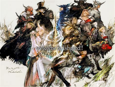 Final Fantasy Xiv Heavensward Illustration Countdown Final Fantasy