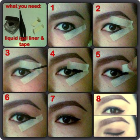 An Easy Step By Step Procedure On How To Make Cats Eye Eyeliner Cat