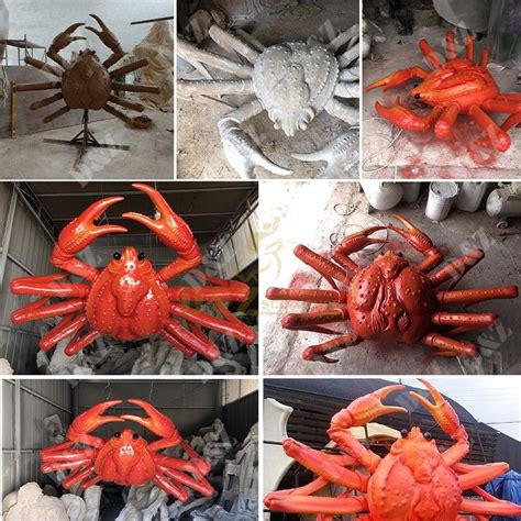 Crab Statue Outdoor Large Sculpture