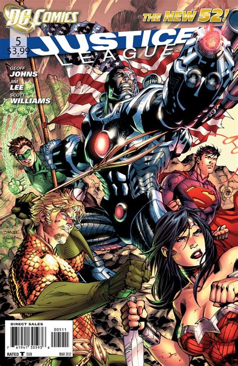 Justice League 5 Review Dc Comics New 52 Comic Book Review