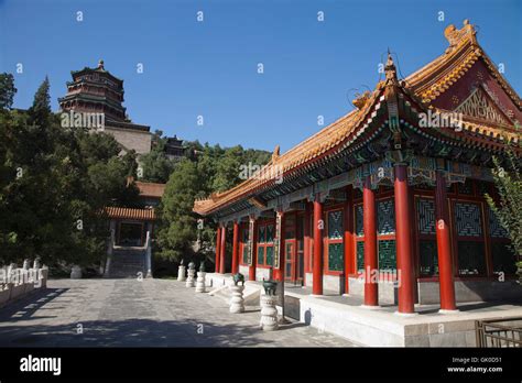 Beijing Haidian District The Summer Palace Stock Photo Alamy