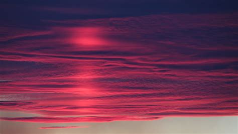 Red Pink Burning Clouds 4k Red Wallpapers Pink Wallpapers Nature