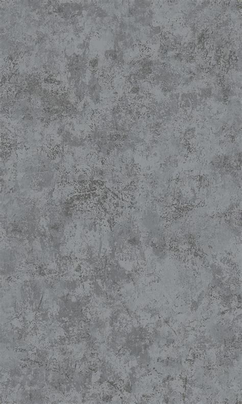 Grey Worn Shimmer Metallic Wallpaper R6376 Grey Colour Wallpaper