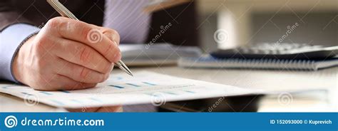 financial bank consultant accounting annual budget stock photo image