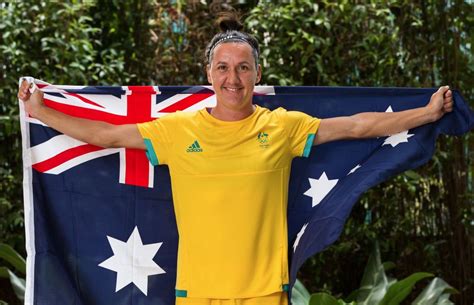 Australia Women 2016 Olympics Home Kit