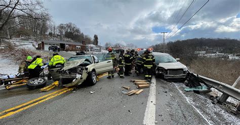 Two People Flown To Hospital After Three Vehicle Accident In Westmoreland County Cbs Pittsburgh