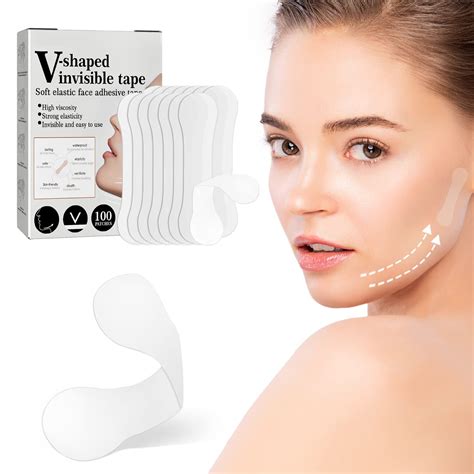 Buy FunisFun Face Tape Lifting Face Tape Invisible V Line Reducing Double Chin Sticker