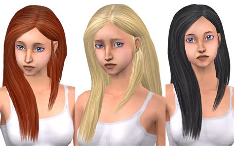 Mod The Sims Maxis Match Nouk Retexture Sims 2 Hair Camo Bikini