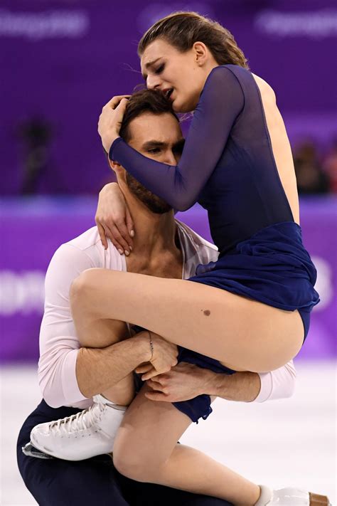 Winter Olympics Figure Skater Gabriella Papadakis Covers Up After
