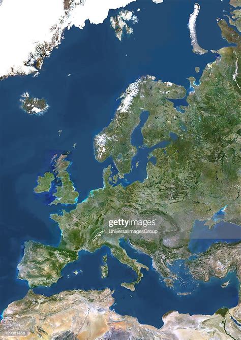 True Colour Satellite Image Of Europe This Image In Lambert News