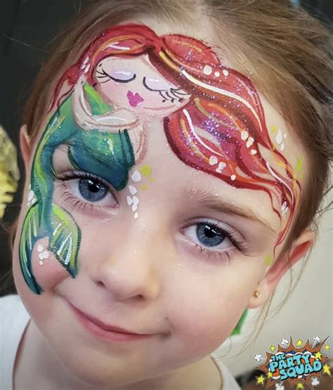 Pin By Lucy Jayne On Face Paint Mermaids Carnival Face Paint Face