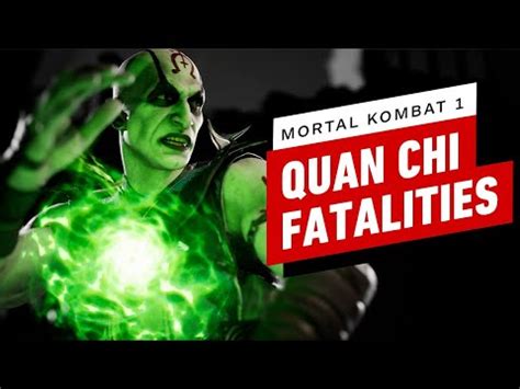 Mortal Kombat Quan Chi Fatalities And Fatal Blow K The Global