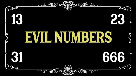Friday The 13th And Other Evil Numbers Youtube