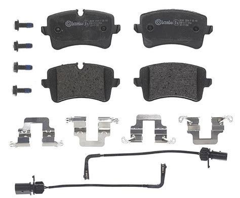 Audi Disc Brake Pad Set Rear Low Met G Brembo Brembo P