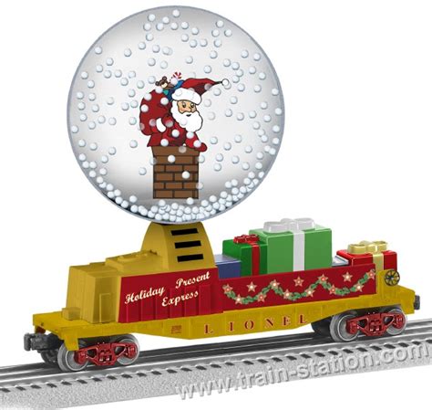 Lionel 0 Santas Operating Snow Globe Car