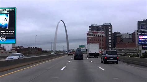 Driving Through St Louis On I 70 East Youtube