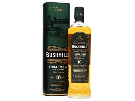 Bushmills 10 Year Old Single Malt Irish Whiskey 700ml Parkhill Cellars
