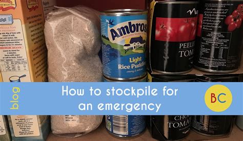 In the event of an emergency or a disaster, people tend to hoard great volumes of food they can grab on store shelves. How to stockpile for an emergency | Be Clever With Your Cash