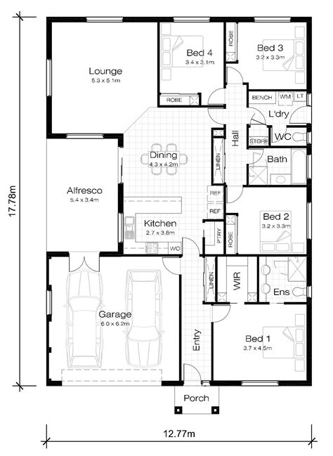 The importance of floor plan design. House Plans House and Land Package | Ellesmere 167 ...