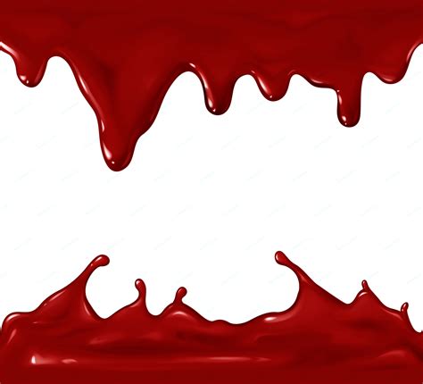 Dripping Blood Png Overlay — Drypdesigns