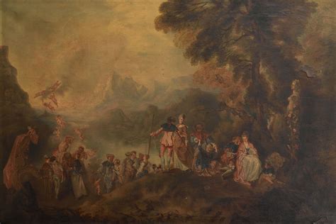 After Jean Antoine Watteau The Pilgrimage To The Island Of Cythera