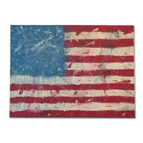 American Flag Art Painting Aptdeco