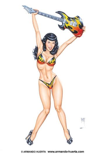 Pin Up Artist Armando Huerta List