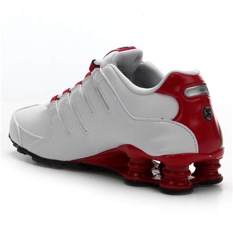 Tenis nike air alvord 10. Tênis Nike Shox Nz Masculino - Branco e Vermelho | Netshoes