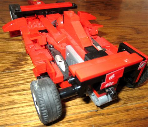 Lego Red Sport Race Car 6 Alice Fiat Red And Black Dragonfly Whispers
