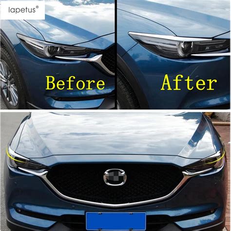 Lapetus Accessories Fit For Mazda Cx 5 Cx5 2017 2020 Front Head Lights