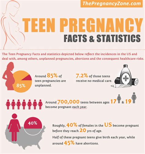 Teen Pregnancy Facts Infographic