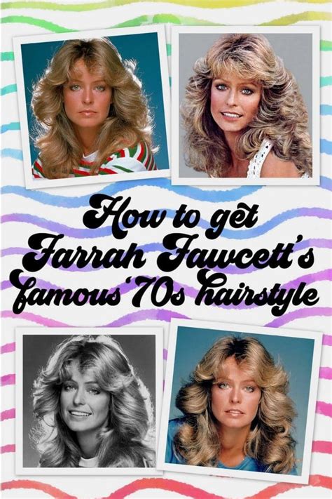 Farrah Fawcetts Hair See Her Famous Long Feathered Hairstyle From The