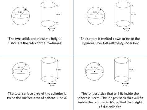 The Sphere And The Cylinder Part 1 Ssdd Problems