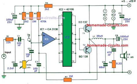 4 Efficient Pwm Amplifier Circuits Explained Homemade Circuit Projects