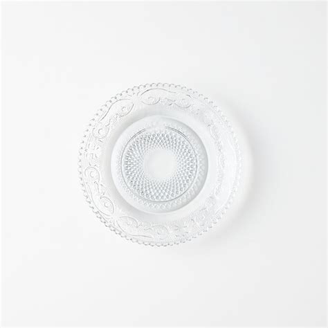 Baroque Glass Bread Plate The Social Kitchen