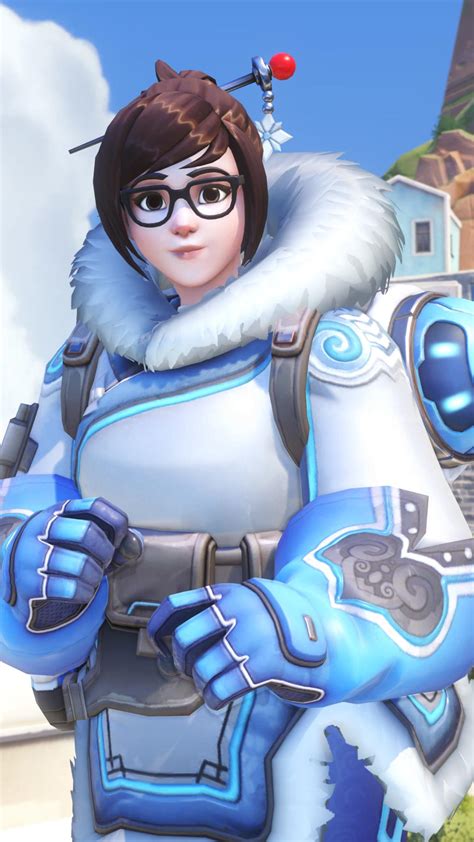 Overwatch Mei Phone Wallpaper Overwatch Mei Wallpaper Phone