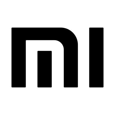 White Xiaomi Logo Logodix
