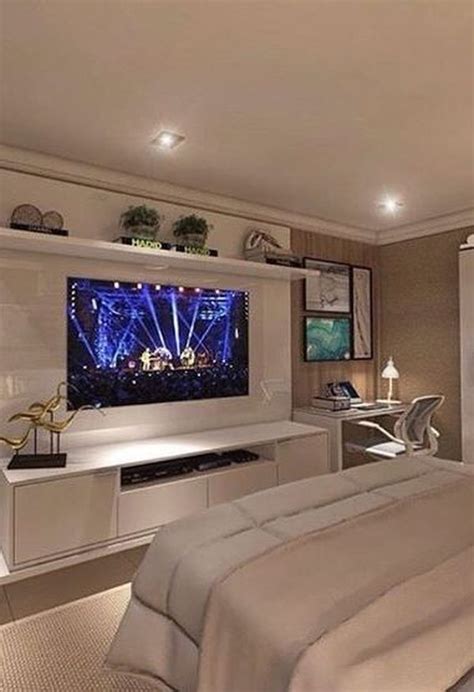 Tvs In Bedrooms Design Frilly Half
